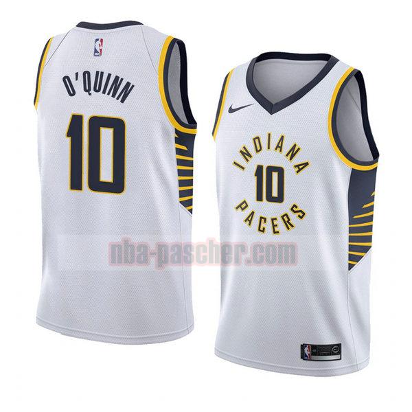 maillot indiana pacers homme Kyle O'quinn 10 association 2018 blanc
