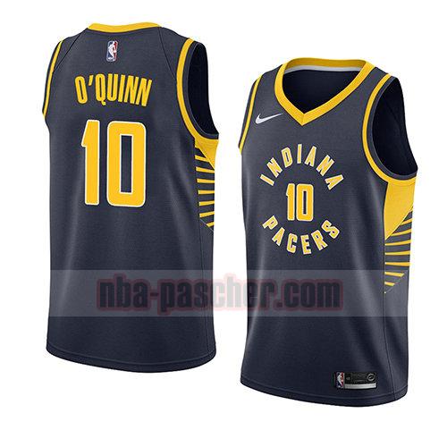 maillot indiana pacers homme Kyle O'quinn 10 icône 2018 bleu