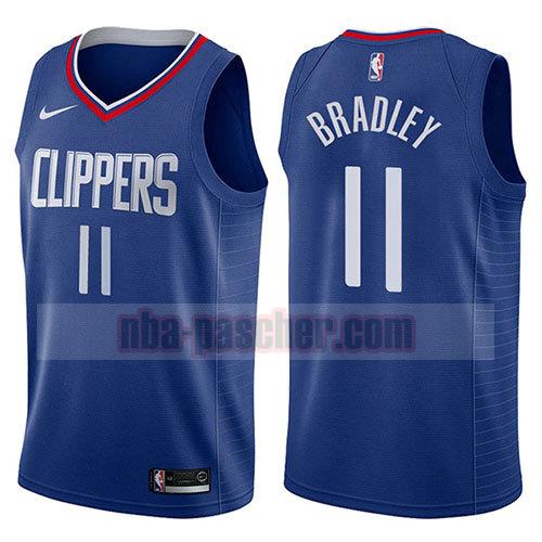 maillot los angeles clippers homme Avery Bradley 11 icône 2017-18 bleu