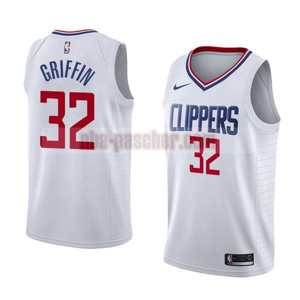 maillot los angeles clippers homme Blake Griffin 32 association 2018 blanc