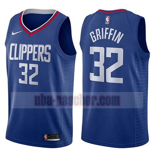 maillot los angeles clippers homme Blake Griffin 32 icône 2017-18 bleu