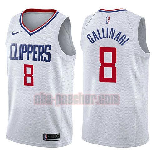 maillot los angeles clippers homme Danilo Gallinari 8 association 2017-18 blanc