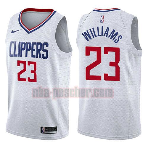 maillot los angeles clippers homme Lou Williams 23 association 2017-18 blanc