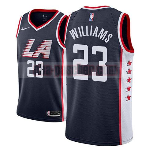 maillot los angeles clippers homme Lou Williams 23 ville 2018-19 bleu