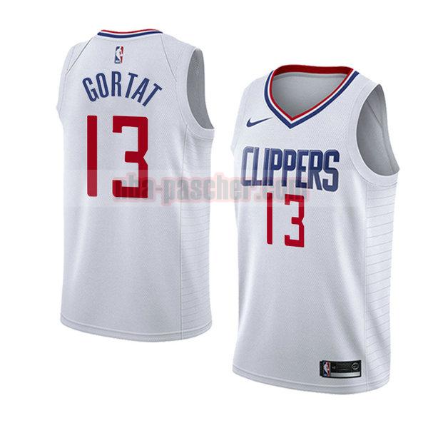 maillot los angeles clippers homme Marcin Gortat 13 association 2018 blanc