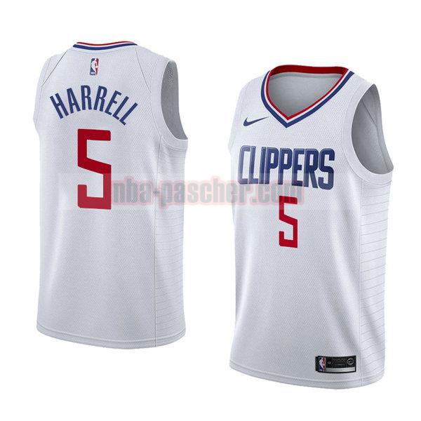 maillot los angeles clippers homme Montrezl Harrell 5 association 2018 blanc