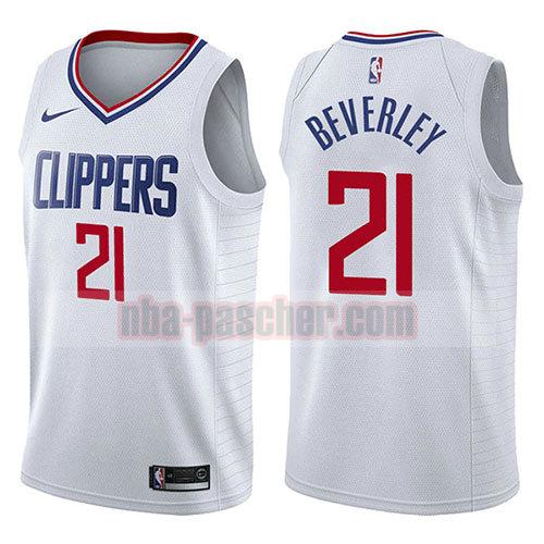 maillot los angeles clippers homme Patrick Beverley 21 association 2017-18 blanc