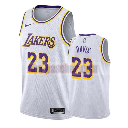 maillot los angeles lakers homme Anthony Davis 23 association 2019-20 blanc