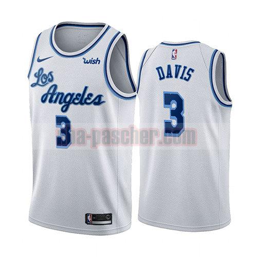maillot los angeles lakers homme Anthony Davis 23 classic 2019-20 blanc