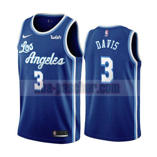 maillot los angeles lakers homme Anthony Davis 23 classic 2019-20 bleu