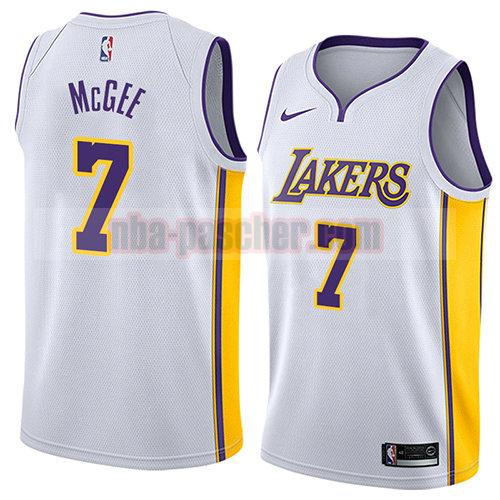 maillot los angeles lakers homme Javale McGee 7 association 2018 blanc