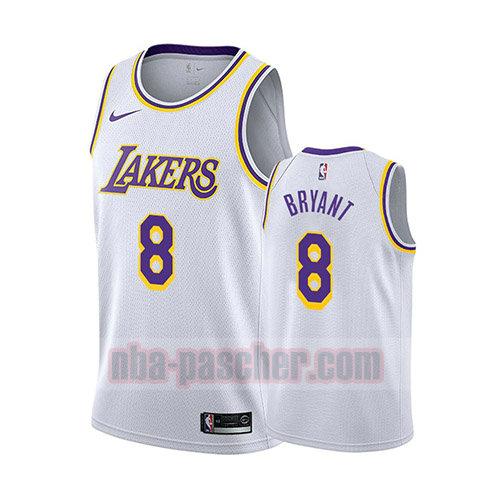 maillot los angeles lakers homme Kobe Bryant 24 association 2019 blanc