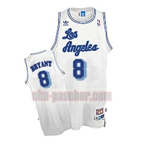maillot los angeles lakers homme Kobe Bryant 8 rétro white