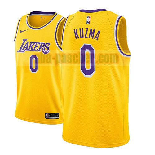 maillot los angeles lakers homme Kyle Kuzma 0 icône 2018 d'or