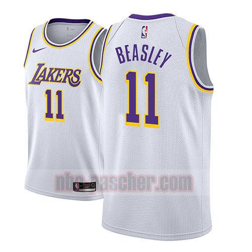 maillot los angeles lakers homme Michael Beasley 11 association 2018-19 blanc
