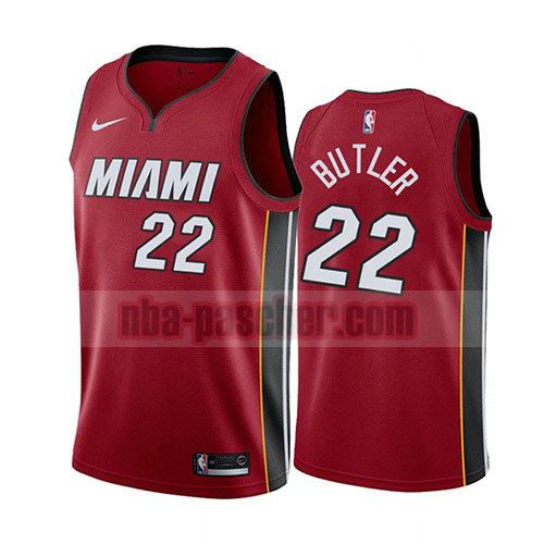 maillot miami heat homme Jimmy Butler 22 déclaration 2018 rouge