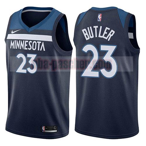 maillot minnesota timberwolves homme Jimmy Butler 23 2017-18 bleu