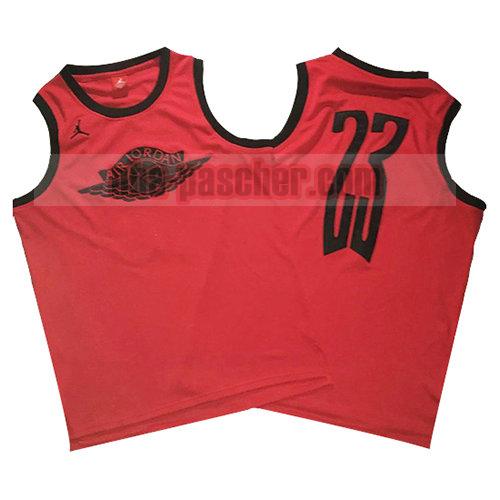 maillot nba homme Michael Jordan 23 ailes spéciales rouge
