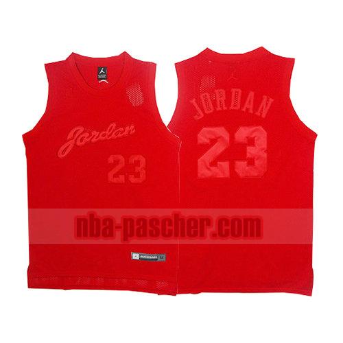 maillot nba homme Michael Jordan 23 rouge