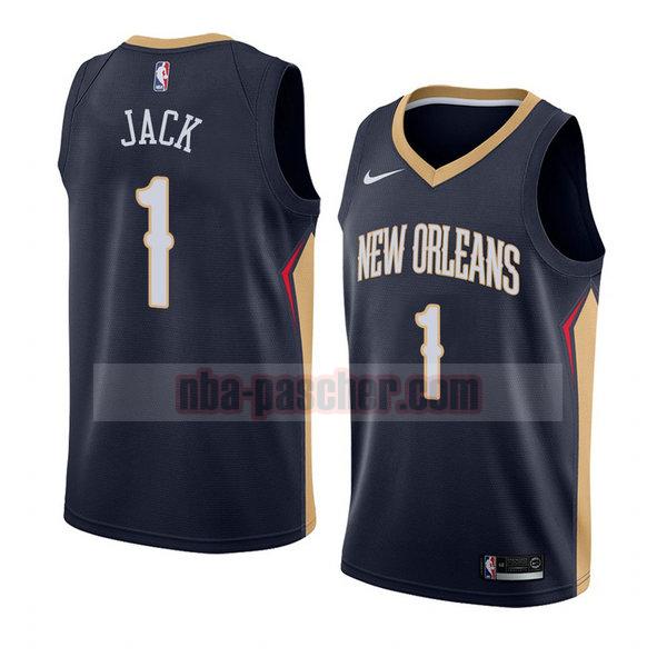maillot new orleans pelicans homme Jarrett Jack 1 icône 2018 bleu
