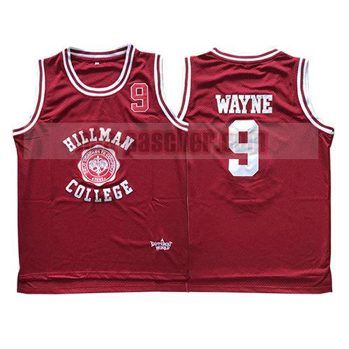 maillot pelicula homme Dwayne Wayne 9 hillman college rouge