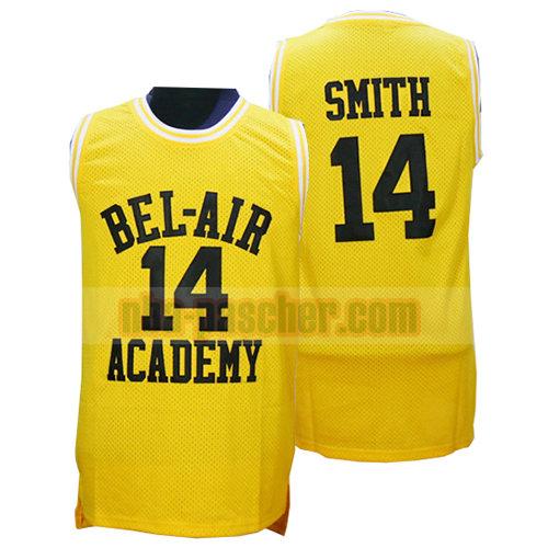 maillot pelicula homme Smith 14 bel-air academy jaune
