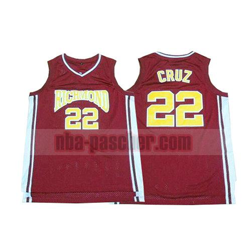 maillot pelicula homme Timo Cruz 22 richmond rouge