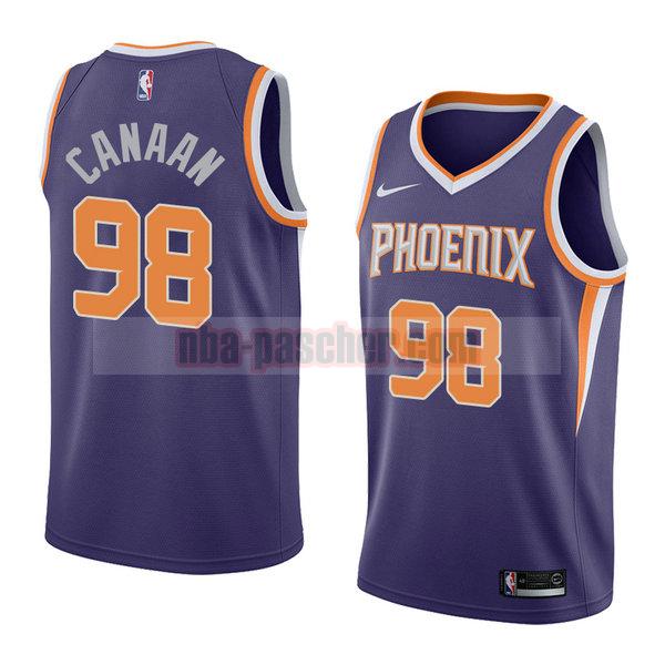 maillot phoenix suns homme Isaiah Canaan 98 icône 2018 pourpre