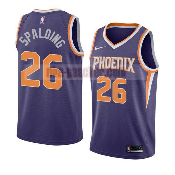 maillot phoenix suns homme Ray Spalding 26 icône 2018 pourpre