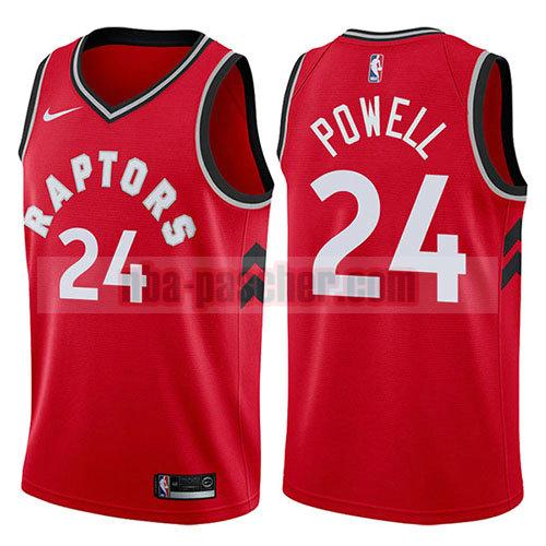 maillot toronto raptors homme Norman Powell 24 icône 2017-18 rouge