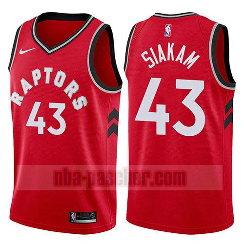 maillot toronto raptors homme Pascal Siakam 43 icône 2017-18 rouge