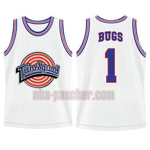 maillot tune squad homme Bugs Bunny 1 blanc