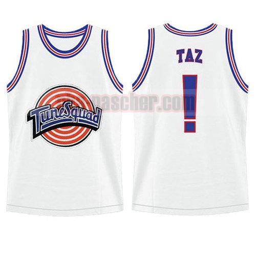 maillot tune squad homme Taz ! blanc