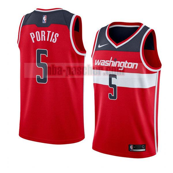 maillot washington wizards homme Bobby Portis 5 icône 2018 rouge