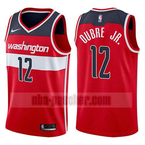maillot washington wizards homme Kelly Oubre 12 icône 2017-18 rouge