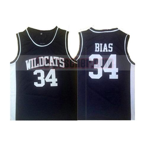 maillot wildcats homme Len Bias 34 noir