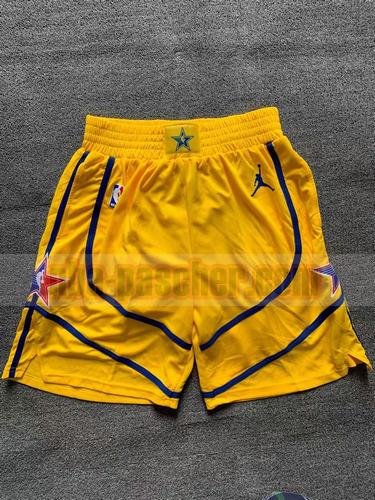 shorts All Star Homme 2020-21 Jaune