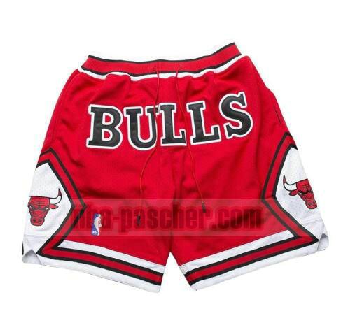 shorts Chicago Bulls homme 2018 Nike rouge