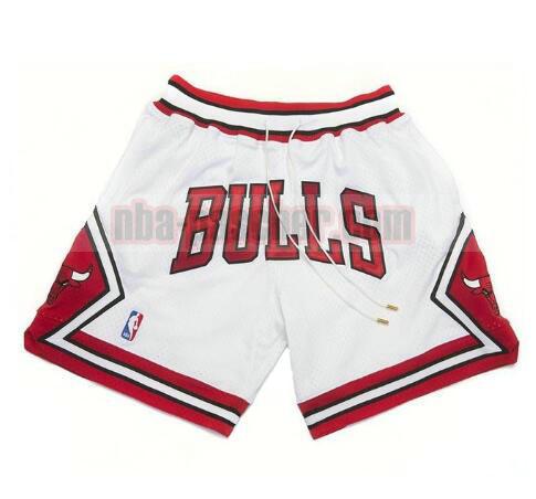 shorts Chicago Bulls homme 2018 Retro Nike blanc
