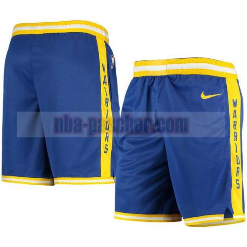 shorts Golden State Warriors Homme 2020-21 Bleu