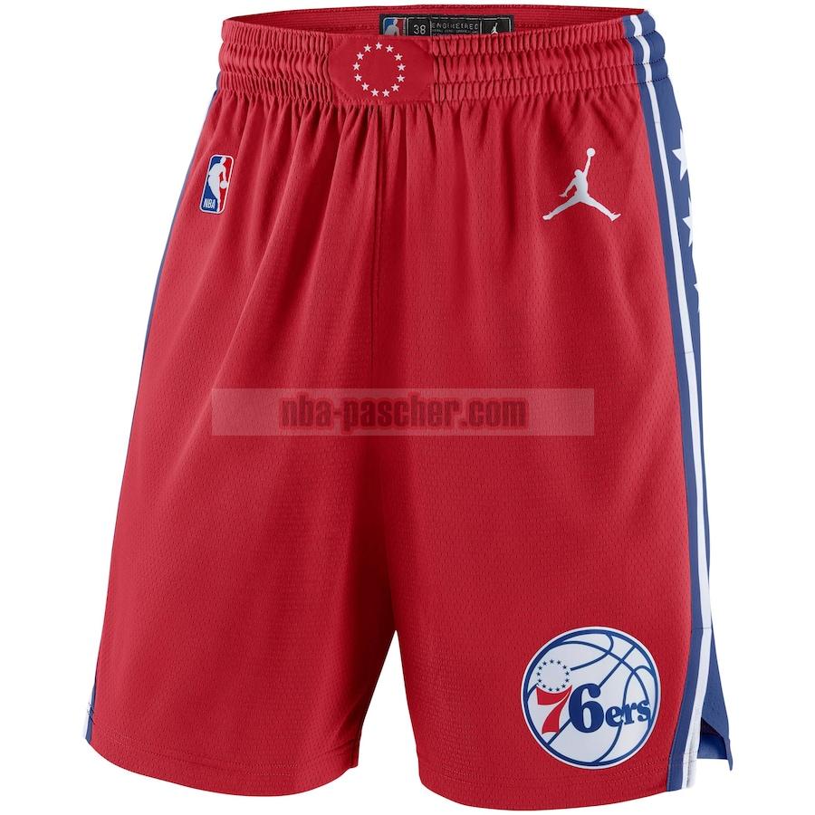 shorts Philadelphia 76ers Homme K 2022-2023 Rouge