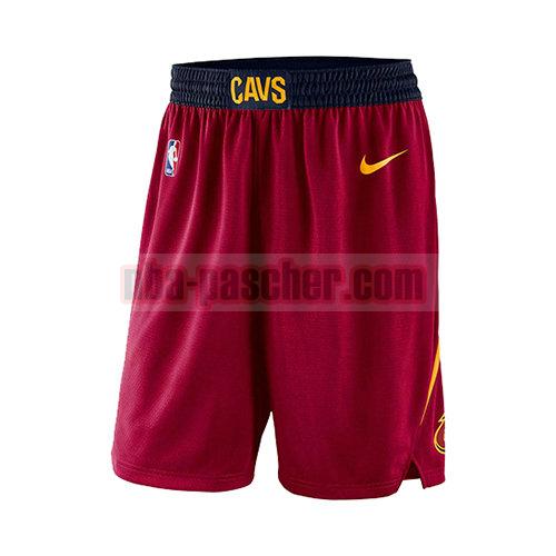 shorts cleveland cavaliers homme 2017-18 rouge