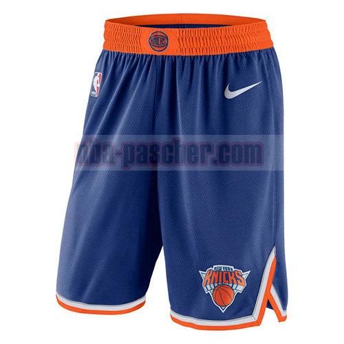shorts new york knicks homme 2017-18 bleu